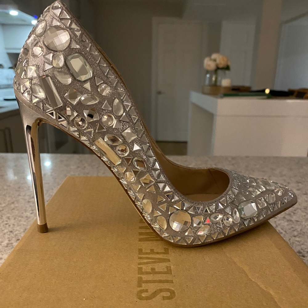 Steve Madden jewel stilettos